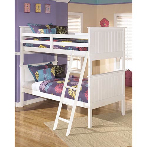 Signature Design By Ashley Lulu Twin Over Twin Bunk Bed For