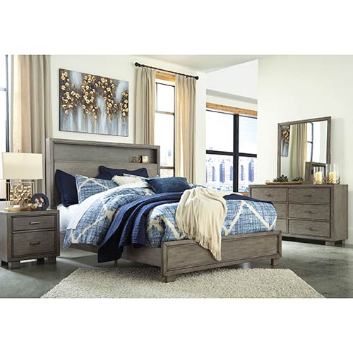 Rent To Own Ashley Arnett 6 Piece Queen Bedroom Set